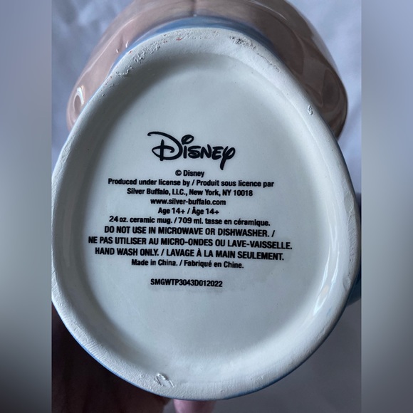 Disney Winnie the Pooh Eeyore Face Sculpted Ceramic Mug - Picture 8 of 8